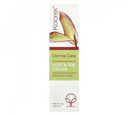 Kolorex, Derma Care, крем для стоп і пальців ніг, 25 г (0,88 унції) Kolorex, Derma Care, крем для стоп і пальців ніг, 25 г (0,88 унції)