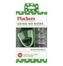 Plackers, Grind No More, одноразові, зубні щитки, 16 шт
