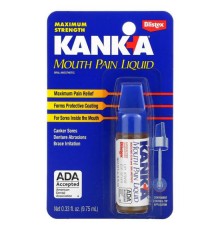 Blistex, Kank-A, рідина від болю в роті, 0,33 рідкої унції (9,75 мл)