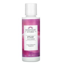 Heritage Store, Зубний порошок IPSAB, натуральна перцева м'ята, 4 унції (113 г)