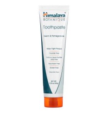 Himalaya, Botanique, зубна паста без фториду, нім і гранат, 150 г (5,29 унції)