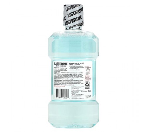 Listerine, ополіскувач для порожнини рота без вмісту спирту, холодна м’ята, 500 мл (1,05 pt) Listerine, ополіскувач для порожнини рота без вмісту спирту, холодна м’ята, 500 мл (1,05 pt)