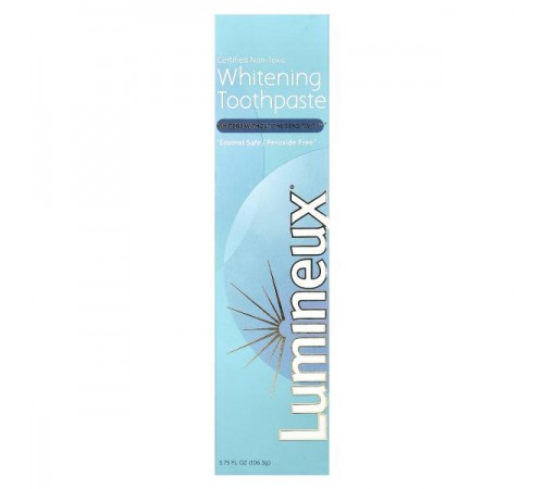 Lumineux Oral Essentials, відбілювальна зубна паста, 106,3 г (3,75 рідк. унції) Lumineux Oral Essentials, відбілювальна зубна паста, 106,3 г (3,75 рідк. унції)