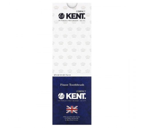 Kent, Ультрам’яка зубна щітка, компактна, 6 зубних щіток Kent, Ультрам’яка зубна щітка, компактна, 6 зубних щіток