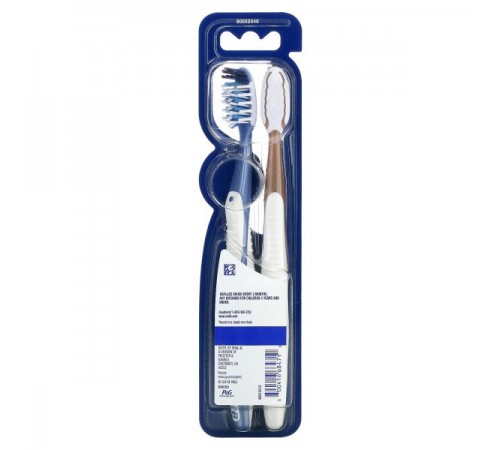 Oral-B, CrossAction, універсальна зубна щітка, середня, 2 шт Oral-B, CrossAction, універсальна зубна щітка, середня, 2 шт