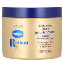 Vaseline, RadiantX, глибоко живильний крем для тіла, 283 г (10 унцій)