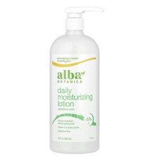 Alba Botanica, щоденний зволожувальний лосьйон, без ароматизаторів, 946 мл (32 рідк. унції)