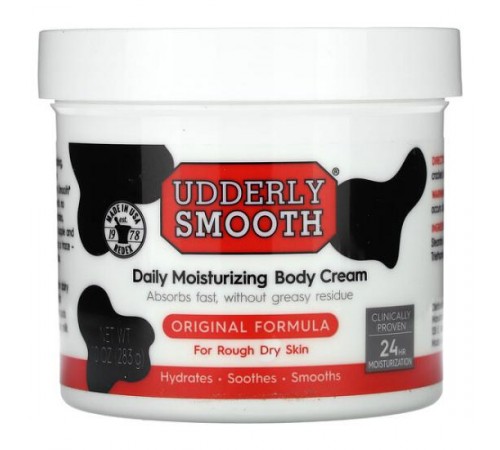 Udderly Smooth, Body Cream, Original Formula, 12 oz (340 g)