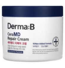 Derma:B, CeraMD, відновлювальний крем, 14,5 рідк. унції (430 мл)