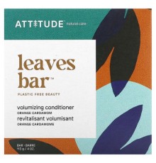 ATTITUDE, Leaves Bar, кондиціонер для збільшення об’єму, апельсин і кардамон, 113 г (4 унції)