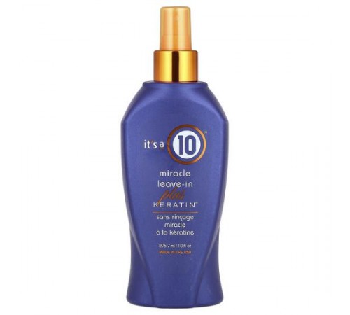 It's a 10, Miracle Leave-In Plus Keratin®, 295,7 мл (10 рідк. унцій)