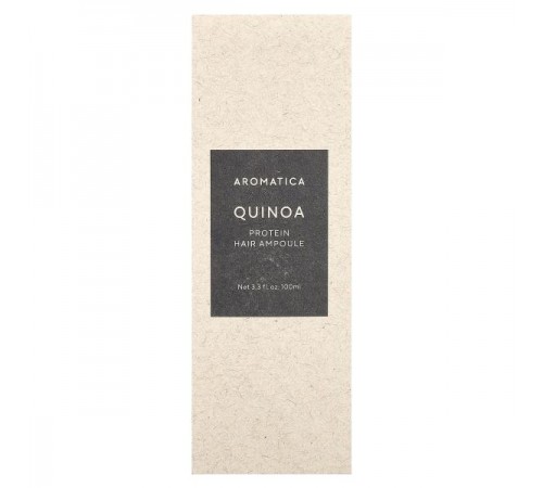 Aromatica, ампула для волосся з протеїном кіноа, 100 мл (3,3 рідк. унції) Aromatica, ампула для волосся з протеїном кіноа, 100 мл (3,3 рідк. унції)