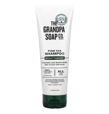 The Grandpa Soap Co., шампунь із сосновим дьогтем, для догляду за шкірою голови, 237 мл (8 рідк. унцій)