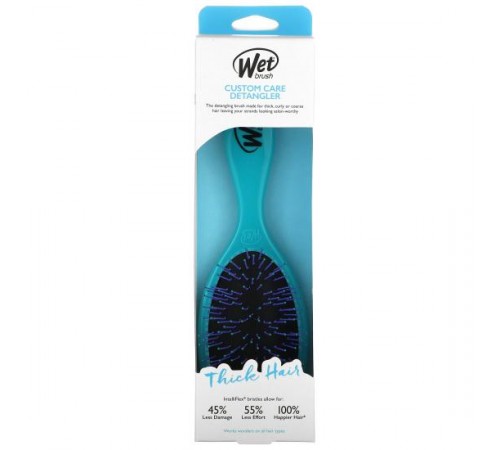 Wet Brush, Спеціальний засіб для розчісування волосся, синій, 1 шт Wet Brush, Спеціальний засіб для розчісування волосся, синій, 1 шт