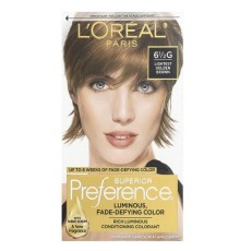 L'Oréal, Superior Preference, сяюча стійка фарба, 6 1/2 г, найсвітліший золотисто-каштановий, 1 нанесення