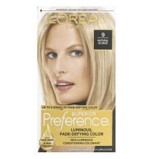 L'Oréal, Superior Preference, сяюча, стійка фарба, 9 натуральних блонд, 1 нанесення