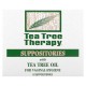 Tea Tree Therapy, медичні свічки з олією чайного дерева для вагінальної гігієни, 6 свічок