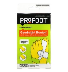 Profoot, Goodnight Bunion, засіб для регуляції шкірних покривів, 1 пара