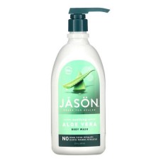 Jason Natural, Pure Natural Body Wash, Soothing Aloe Vera, 30 fl oz (887 ml)