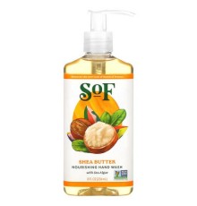 SoF, Hand Wash, Shea Butter, 8 fl oz (236 ml)
