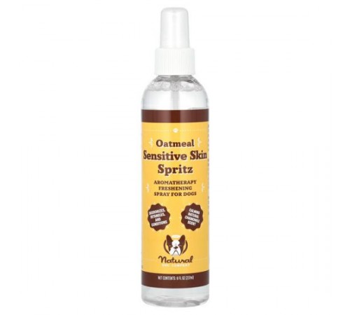 Natural Dog Company, спрей із вівсянкою для чутливої шкіри, для собак, 237 мл (8 рідк. унцій) Natural Dog Company, спрей із вівсянкою для чутливої шкіри, для собак, 237 мл (8 рідк. унцій)