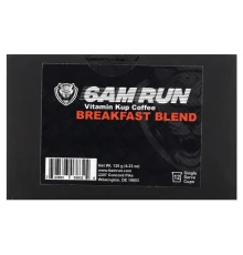 6AM Run, кава з вітамінами, суміш для сніданку, без кофеїну, 12 порційних чашок, 120 г (4,23 унції)