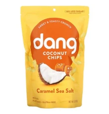 Dang Foods, кокосові чіпси, морська сіль і карамель, 90 г (3,17 унції)