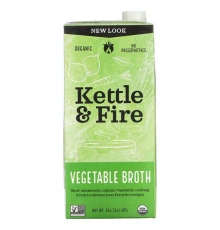 Kettle & Fire, овочевий бульйон, 907 г (32 унції)