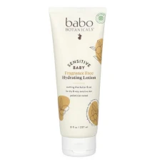 Babo Botanicals, дитячий щоденний зволожувальний лосьйон для чутливої шкіри, без ароматизаторів, 237 мл (8 рідк. унцій)