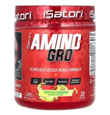 Isatori, Amino-Gro, лимонад із глазур’ю, 300 г (10,6 унції)