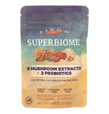 Eidon Ionic Minerals, Superbiome, 8 екстрактів грибів + 2 пробіотики, 30,6 г (1,08 унції)