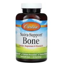 Carlson, Nutra-Support, добавка для кісток, 100 капсул
