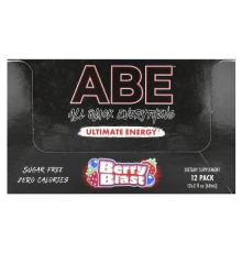ABE, Ultimate Energy, ягоди, 12 шт. в упаковці по 60 мл (2 рідк. унції)