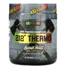 Axe & Sledge Supplements, 212º Thermo, ефективний термогенний продукт, солодко-жаркий і пряний манго, 189 г (6,67 унції)