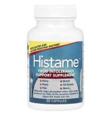 Naturally Vitamins, Histame, добавка для підтримки харчової непереносимості, 30 капсул