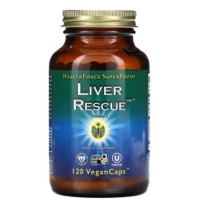 HealthForce Superfoods, підтримка печінки, версія 6, 120 веганських капсул