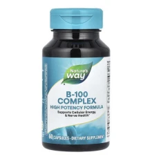 Nature's Way, комплекс B100, 60 капсул