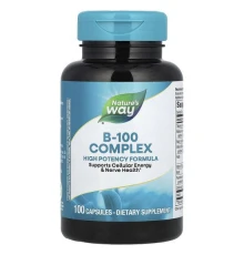 Nature's Way, комплекс B-100, 100 капсул