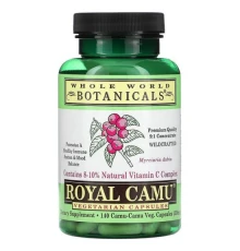 Whole World Botanicals, Royal Camu, каму-каму, 700 мг, 140 веганських капсул (350 мг у капсулі)