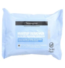 Neutrogena, Makeup Remover Ultra-Soft Cleansing Towelettes, 25 Towelettes