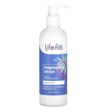 Life-flo, лосьйон із магнієм, висококонцентрований, без ароматизаторів, 237 мл (8 рідк. унцій)