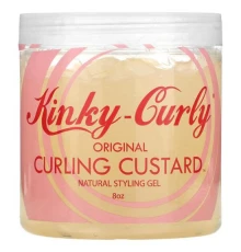 Kinky-Curly, Original Curling Custard, натуральний гель для укладання, 230 мг (8 унцій)