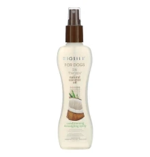 Biosilk, Silk Therapy, спрей-кондиціонер для розчісування волосся з натуральною кокосовою олією, для собак, 207 мл (7 рідк. унцій)